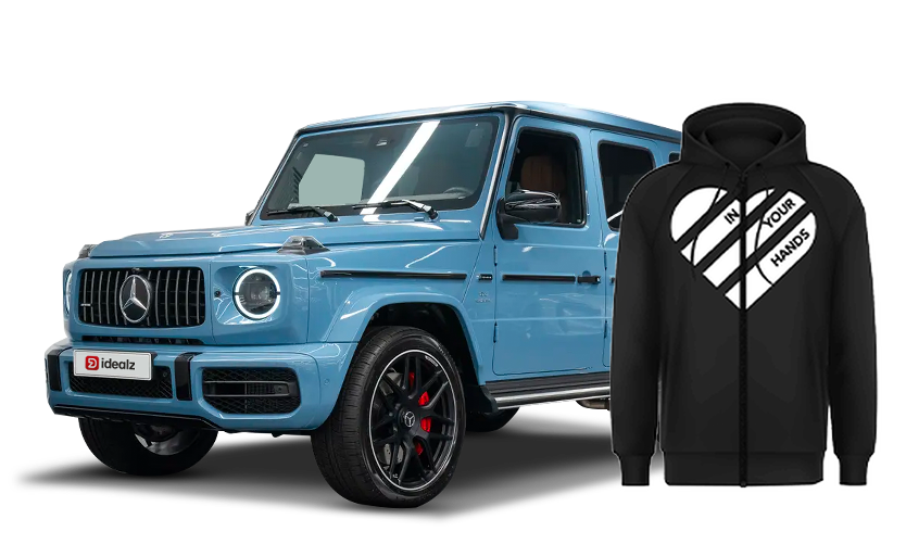 Mercedes-AMG G63 GCC China Blue combined